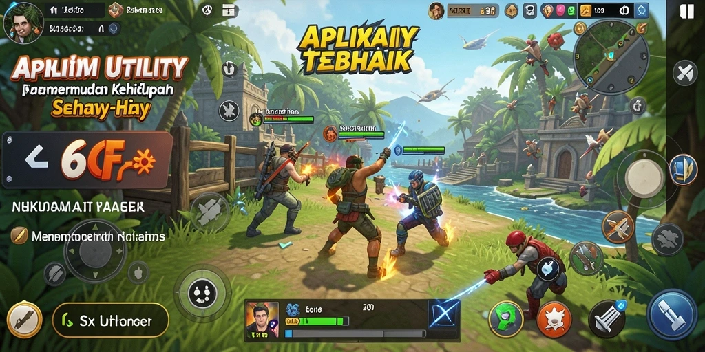 Tampilan antarmuka 6CF yang sederhana dan fungsional