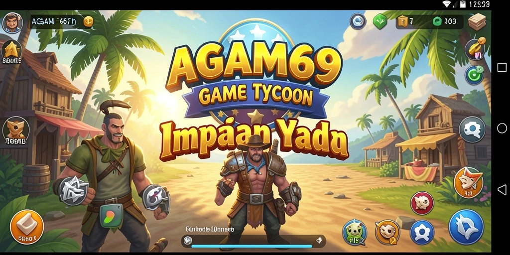 Tangkapan layar AGAM69 menampilkan serunya gameplay Tycoon.