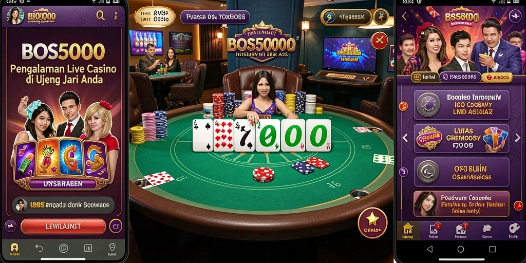 Gameplay langsung yang mendebarkan di BOS5000.