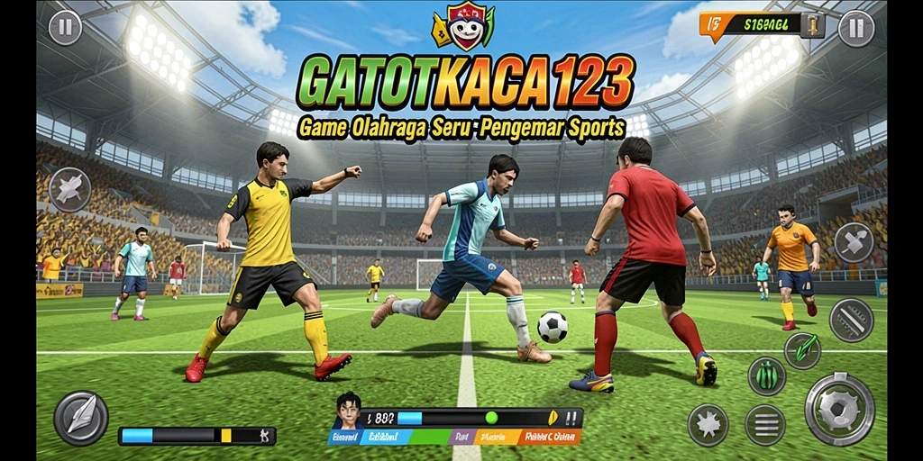 Gameplay seru GATOTKACA123 dengan aksi olahraga yang memukau.