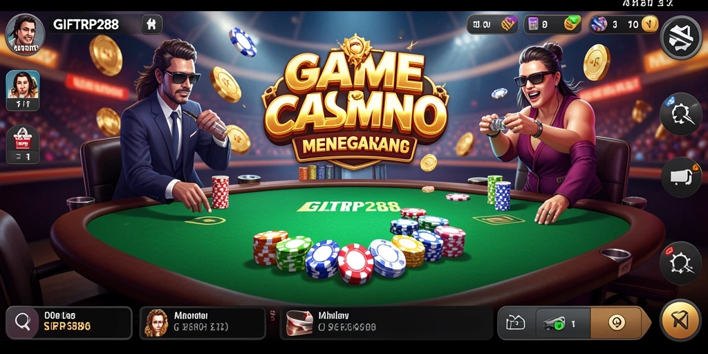 Tampilan gameplay Live Casino yang mendebarkan dan interaktif.