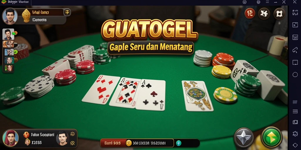 Tampilan gameplay GUATOGEL yang seru dan interaktif.