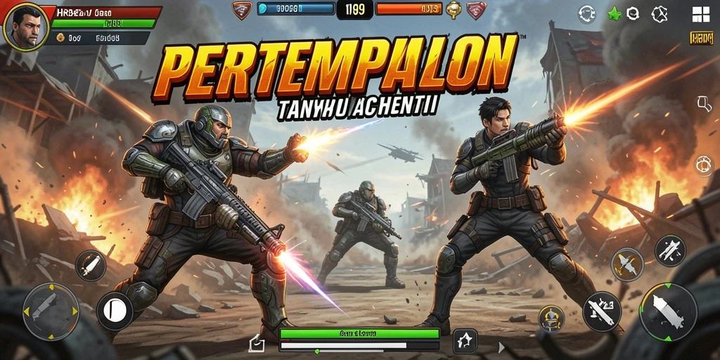 Tampilan seru dari gameplay Action yang mendebarkan di HR89.