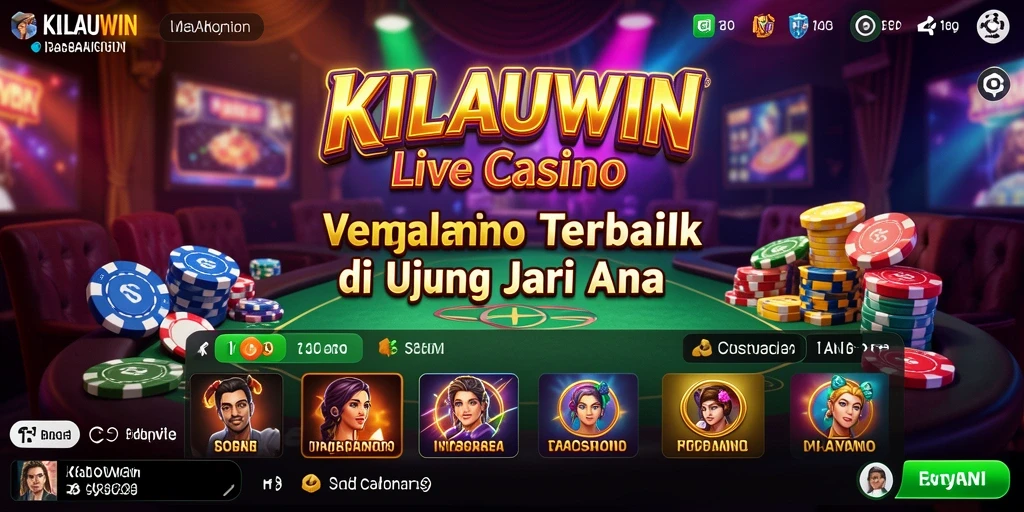 Gameplay KILAUWIN yang memukau di Live Casino.