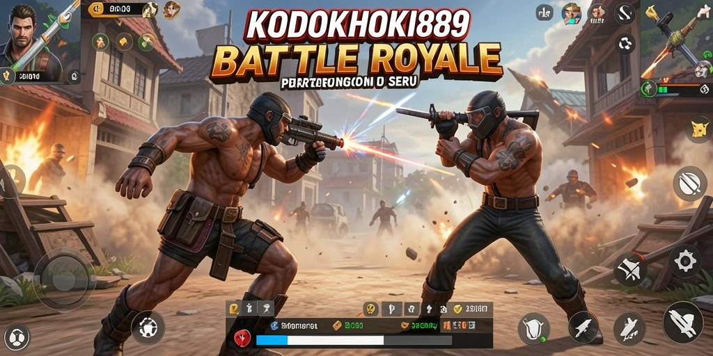 Tampilan gameplay KODOKHOKI889 yang seru dan mendebarkan.