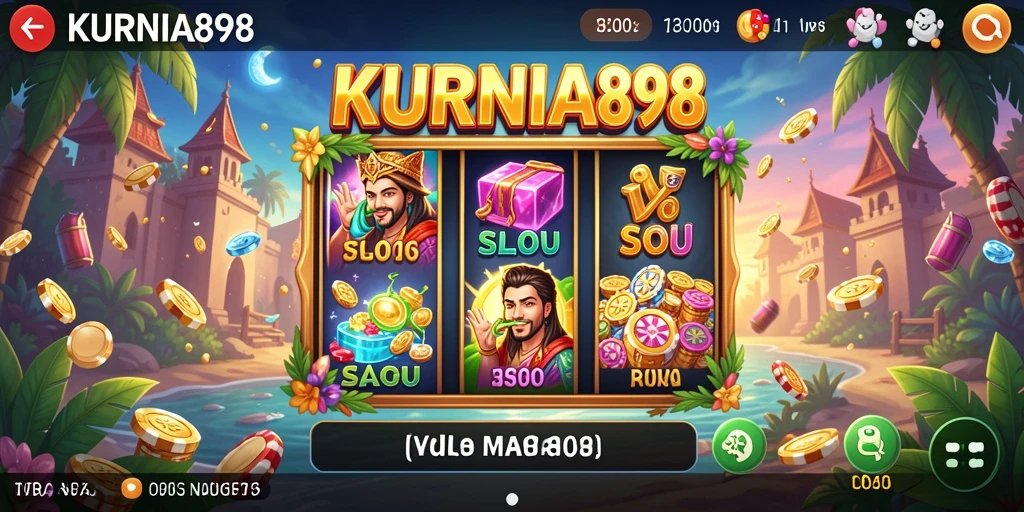 Screenshot menunjukkan tampilan seru dari gameplay KURNIA898 yang menarik.