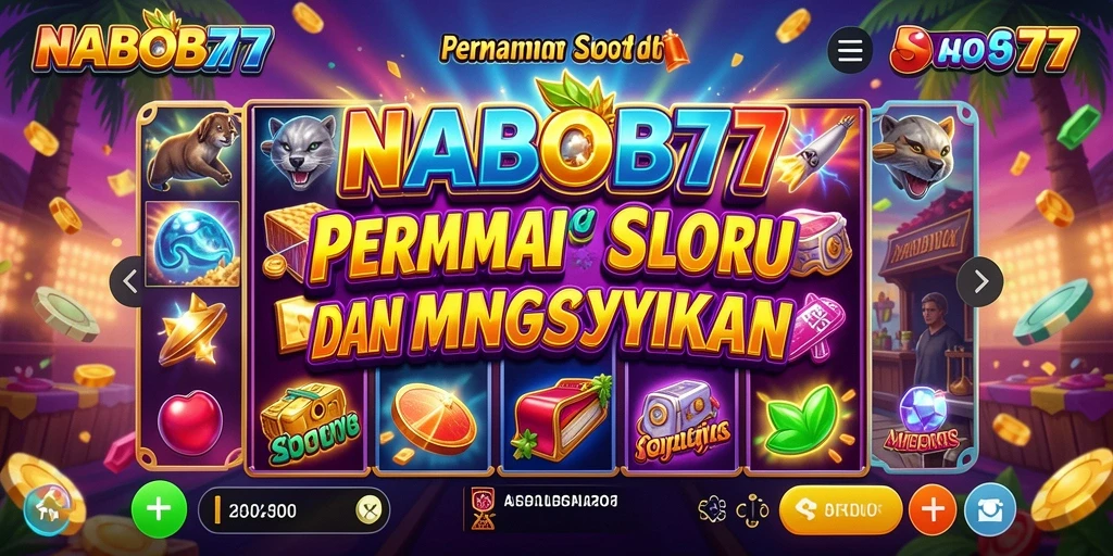 Tampilan gameplay yang menarik di NABOB77 untuk slot.