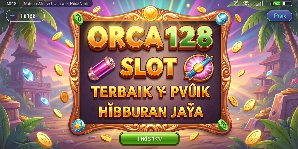 Tampilan menarik dari gameplay Slot di ORCA128.