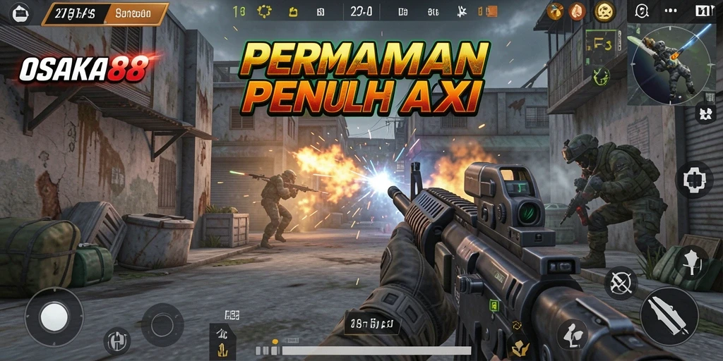 Gameplay OSAKA88 yang menampilkan aksi seru dan strategis.