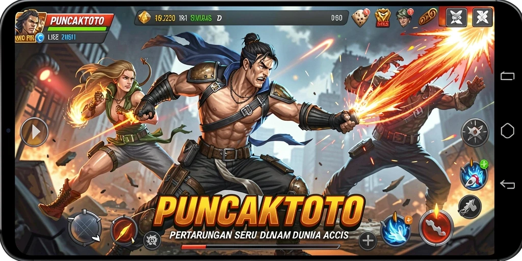 Tangkapan layar gameplay PUNCAKTOTO yang mendebarkan.