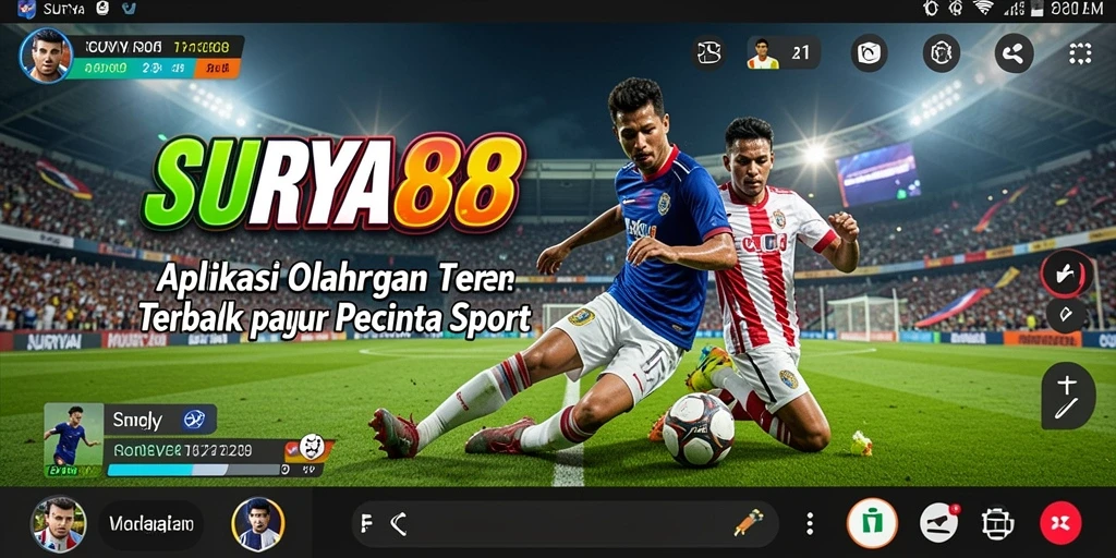 Tampilan gameplay seru dan interaktif dari SURYA88.