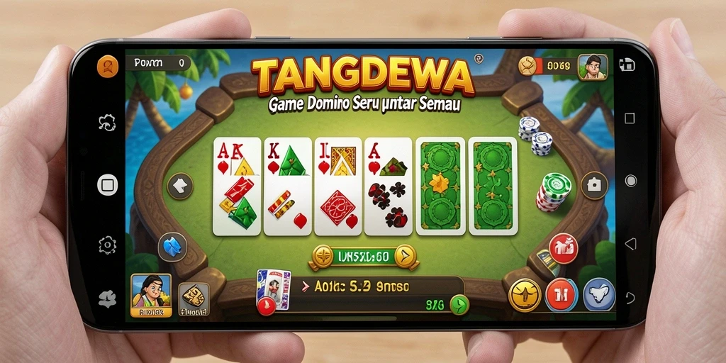Tampilan gameplay mendebarkan di TANGANDEWA dengan fitur interaktif.