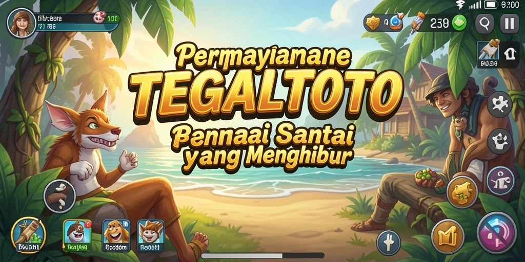 Tampilan menarik dari gameplay TEGALTOTO yang menghibur.