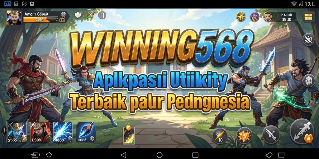 Tampilan antarmuka WINNING568 yang user-friendly dan praktis.