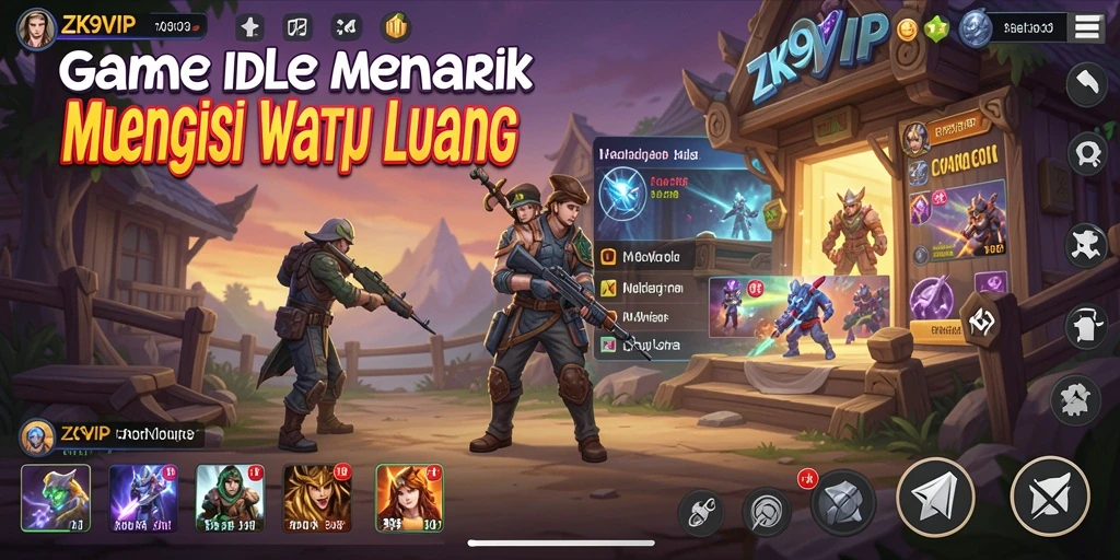 Tampilan gameplay ZK9VIP yang dinamis dan menghibur.